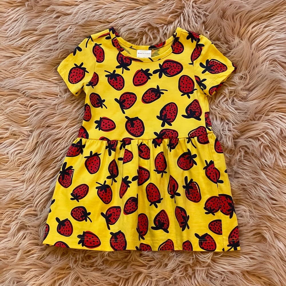 Hanna Andersson Strawberry Dress